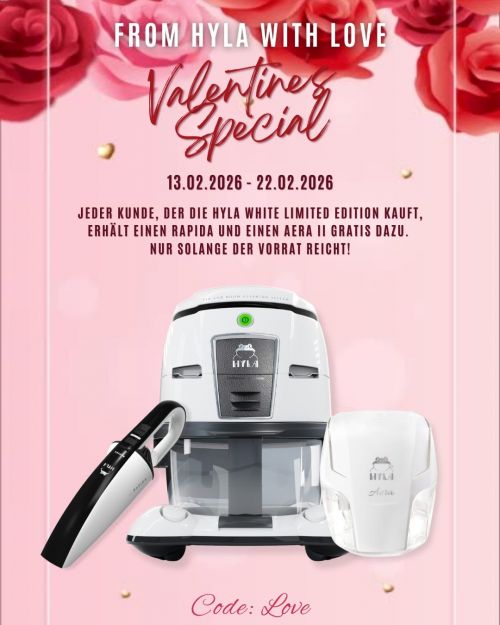 HYLA Schweiz Valentinstags-Aktion 2026 - Jetzt bestellen & sparen!