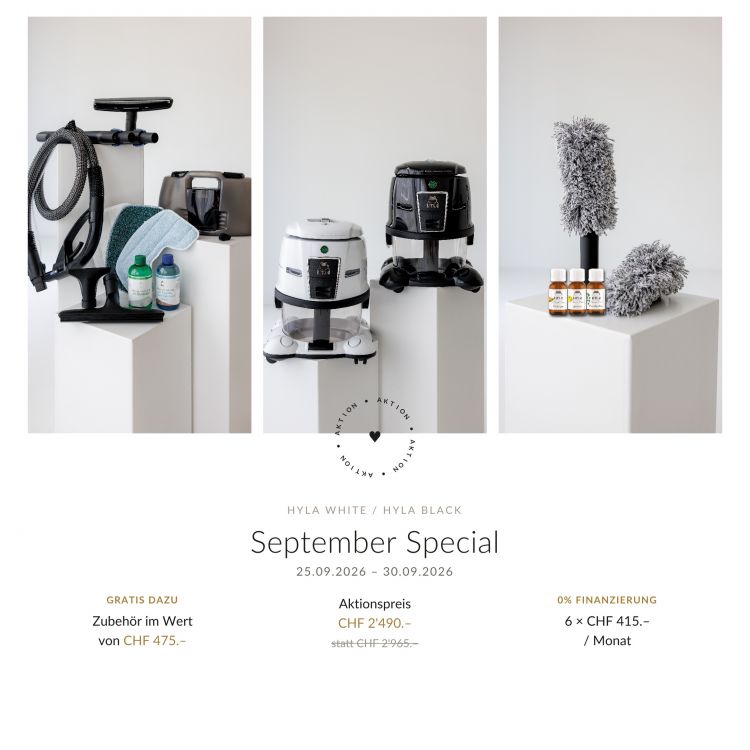 HYLA Sptember Special Angebot Schweiz 2026 - Jetzt bestellen & sparen!