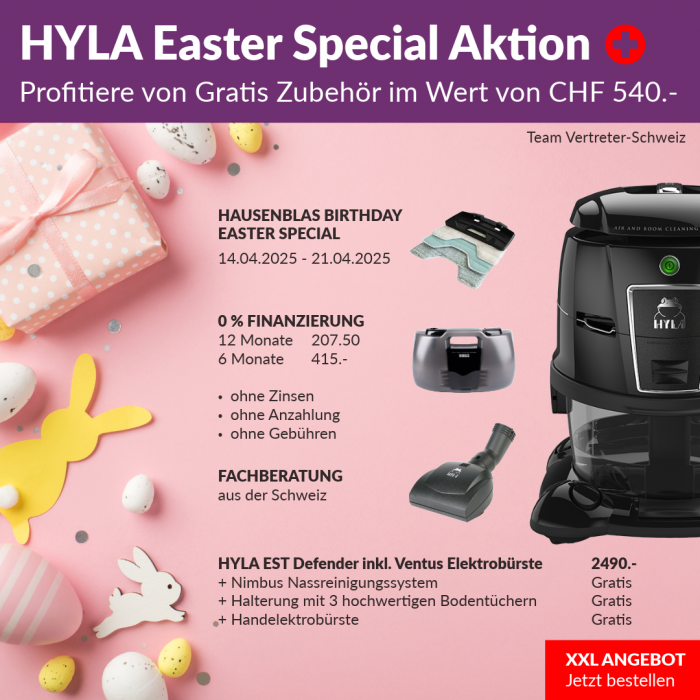 HYLA Schweiz Easter Special Angebot 2025