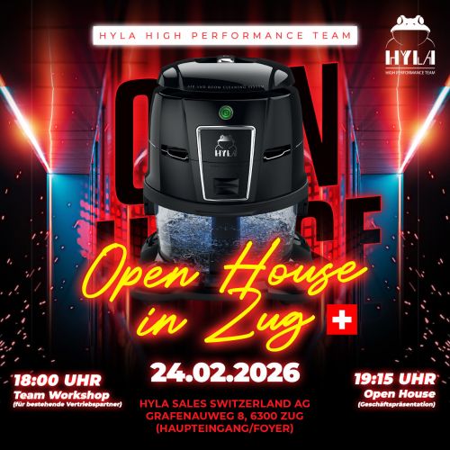 HYLA Open House Geschäftsvorstellung in Zug 2026