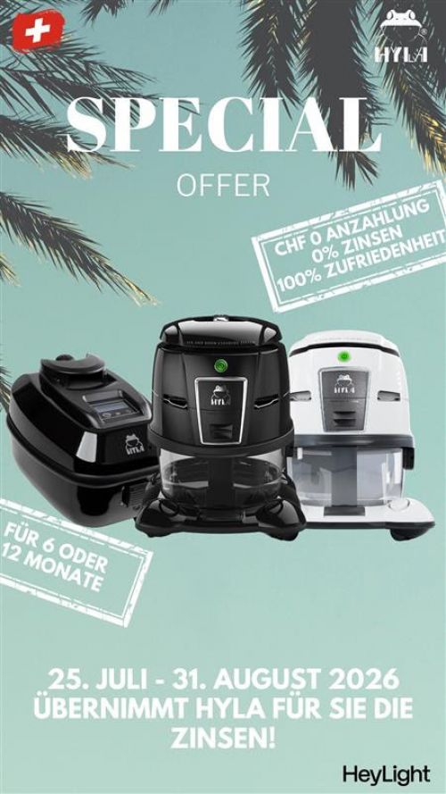 HYLA Special Angebot Schweiz 2026 - Jetzt bestellen & sparen!