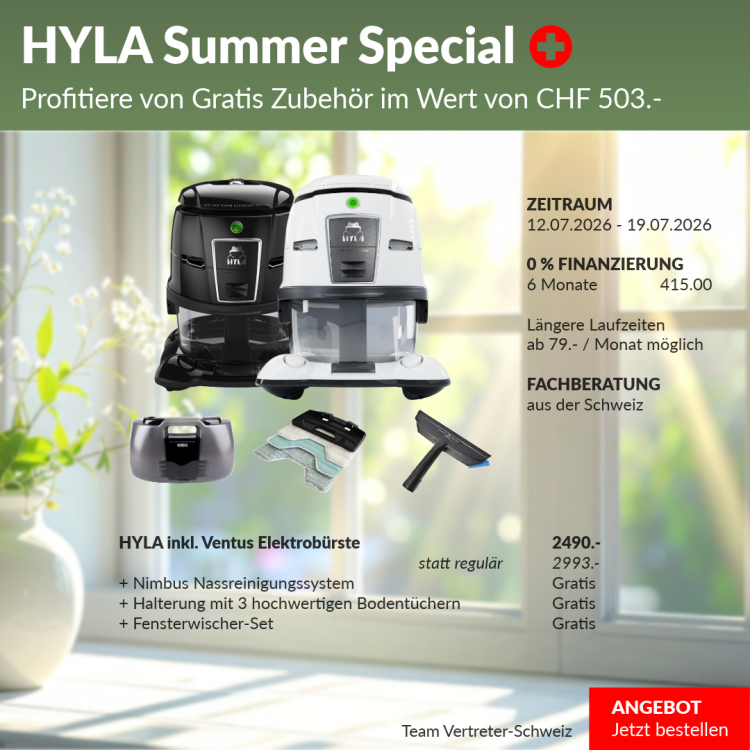 HYLA Special Angebot Schweiz 2026 - Jetzt bestellen & sparen!